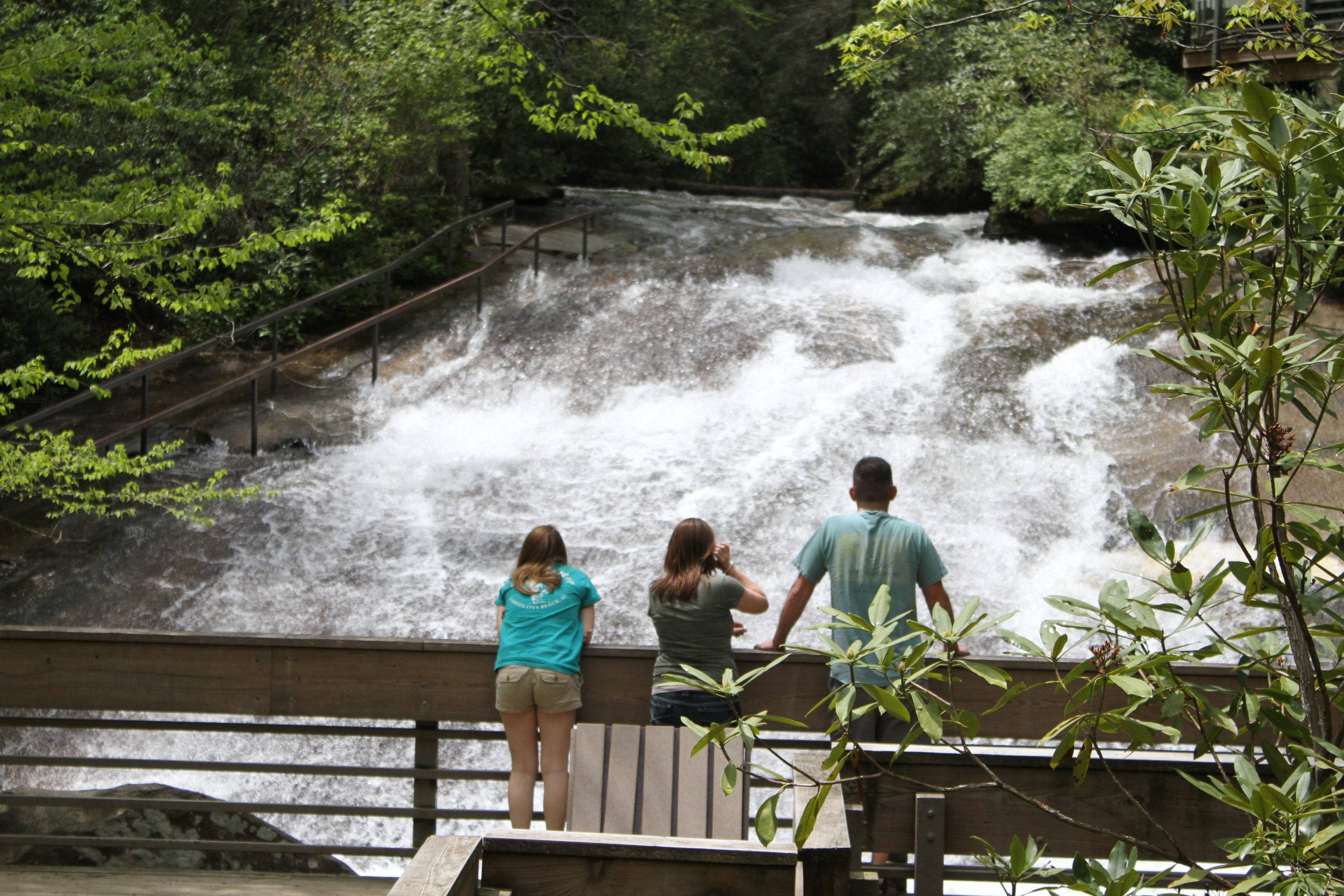 Sliding Rock Falls, Pisgah National Forest Route 276